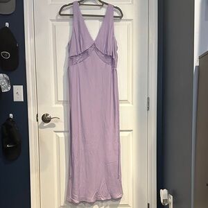 Lavender Sleeveless slip dress
